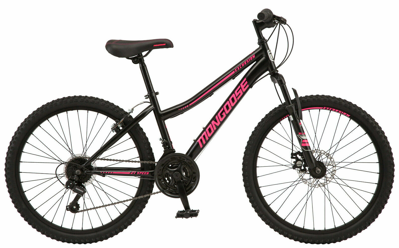black 24 mountain bike